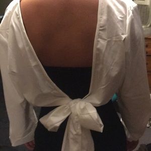 White long sleeve blouse